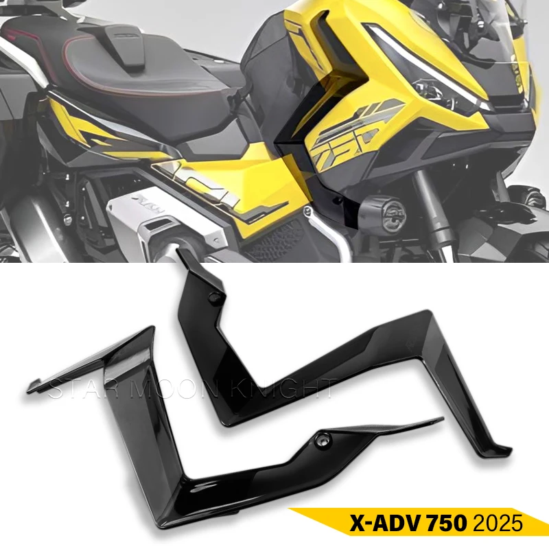 Deflectores de aire XADV 2025 para Honda X-ADV 750, accesorios de motocicleta, carenado de pierna, deflector de viento, parabrisas lateral