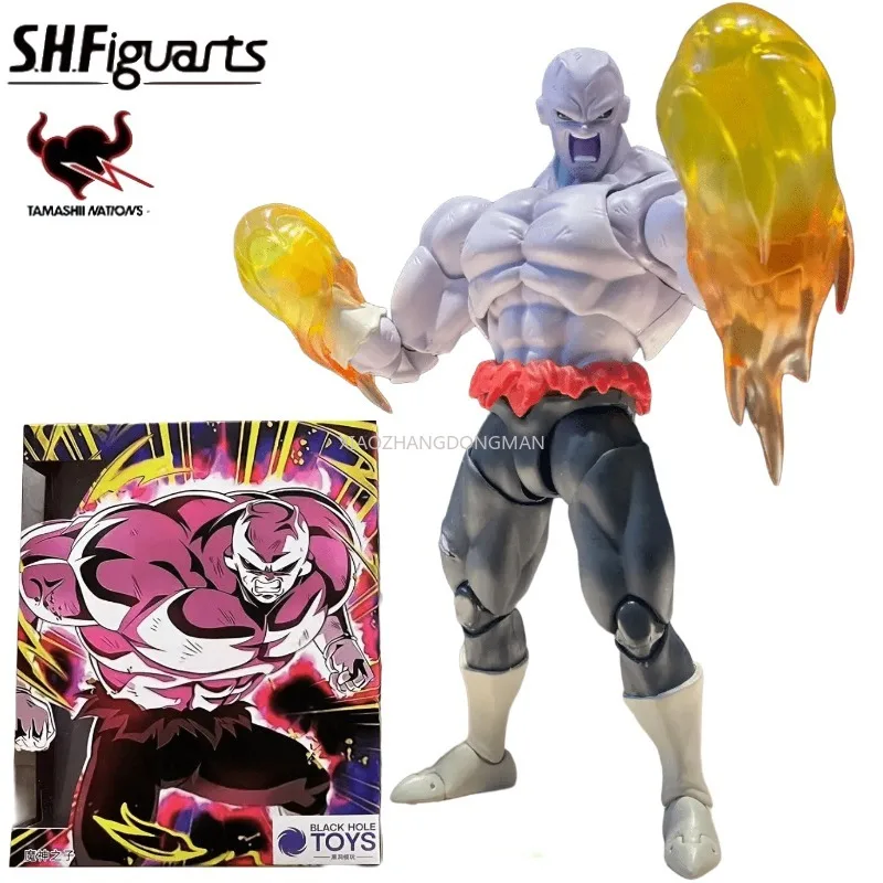 In stock Black Hole Dragon Ball SH Figuarts SHF Final Battle Demon Son Jiren Anime Model Toy Action Figure Collection Gift