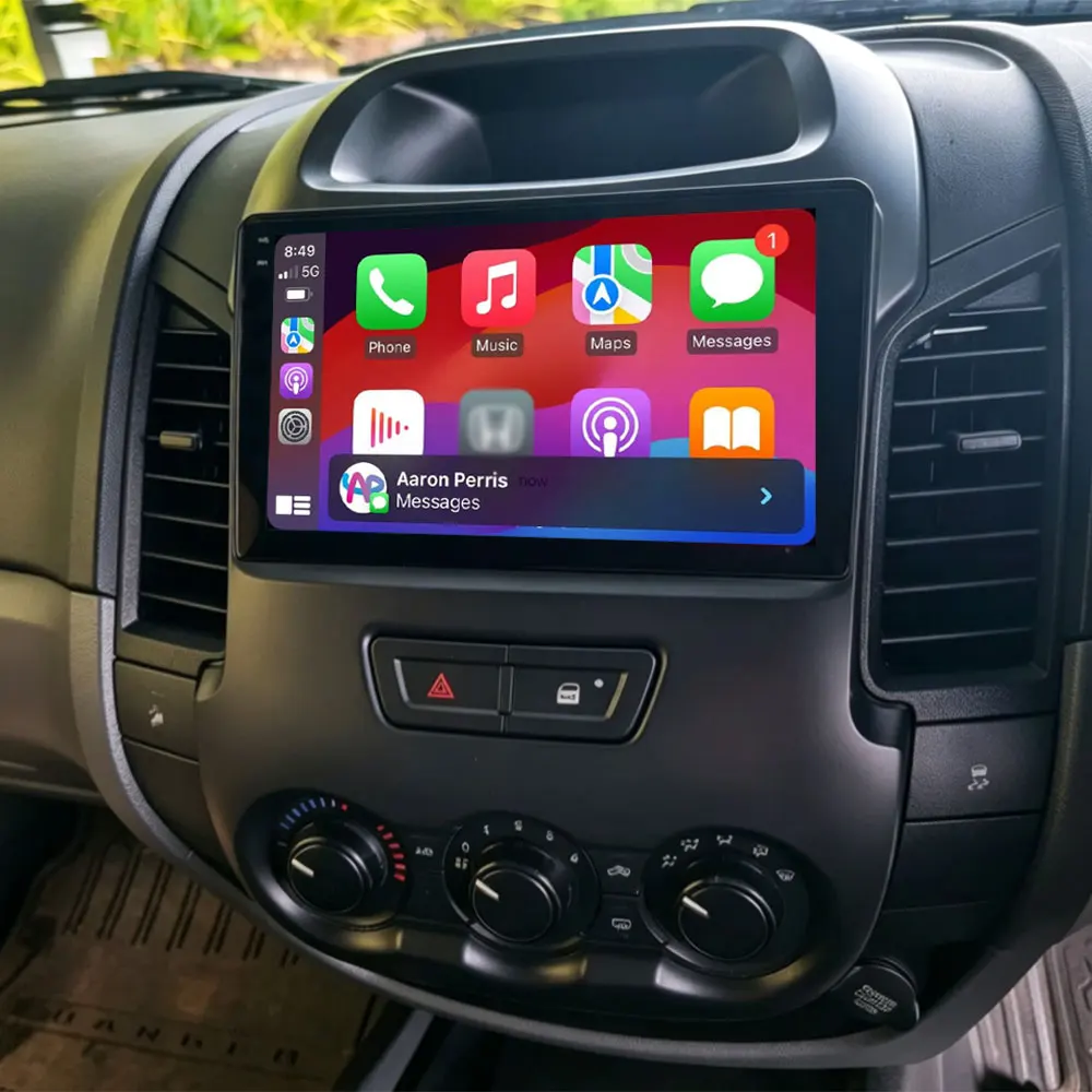 9' Android 15.0 Auto Car Stereo Radio For Ford Ranger 2011-2015 With Carplay GPS Navi BT 6GB-128GB Storage Head Unit Car Stereo