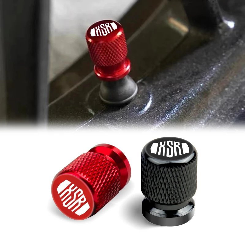 2 Pcs Motorcycle Accessories For YAMAHA XSR700 XSR 700 XSR900 XSR 900 XSR125 155 Metal Tire Valve Air Port Stem Cover Caps