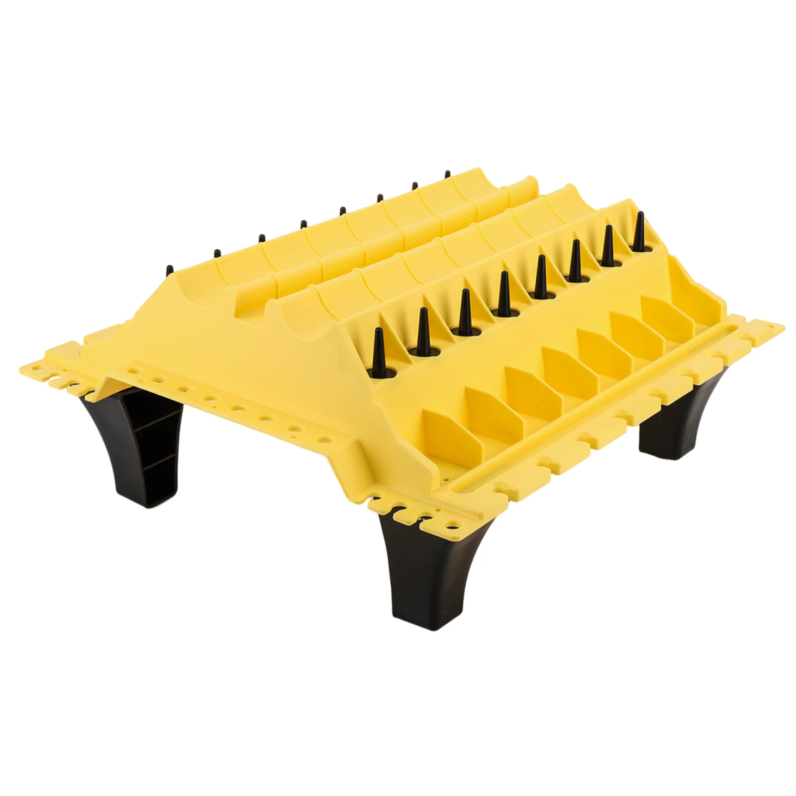 

Engine Organizer Parts Tray Multifunctional Auto Engine Part Organizer Portable Engine Cylinder Head Assembly Organizer for DIY