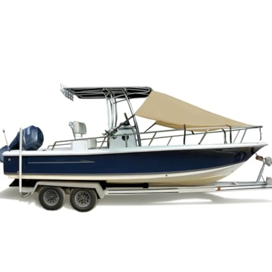 

Удлинитель защиты от ультрафиолета TTop Bow Shade для зоны лука для лодки с полиэфирной тканью морского класса 600D обеспечивает отличную защиту от солнца