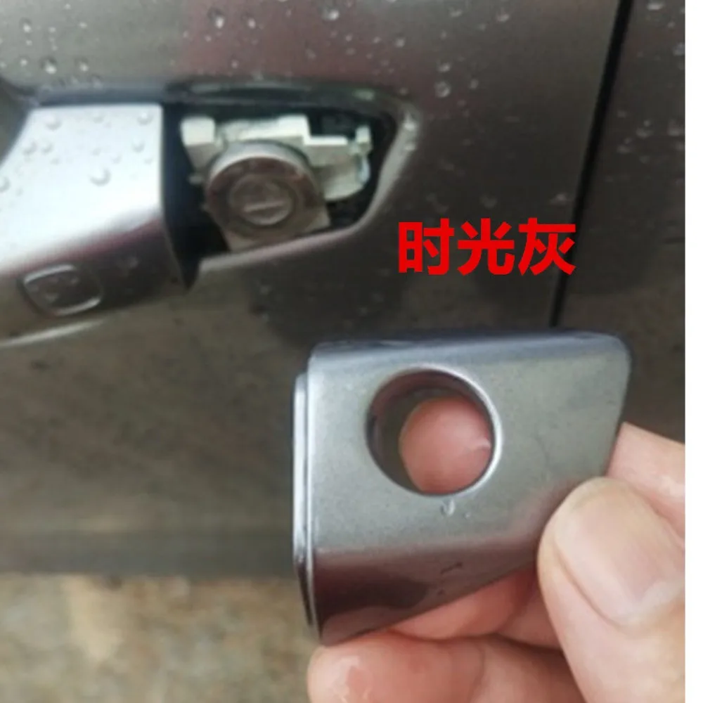 For Byd Qinplus Door Exterior Handle Cover Destroyer Key Hand Shell Handle Lock Cylinder Decoration Covers