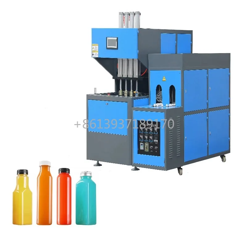 Factory Wholesale Price 4 Cavity Semi Automatic Bottle Making Machine PET Bottle Blow Moulding Machine