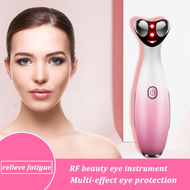 Dispositivo de belleza equipo de masaje ocular masajeador de ojos con compresión de calor herramientas de belleza pluma de Plasma radiofrecuencia estiramiento de la piel