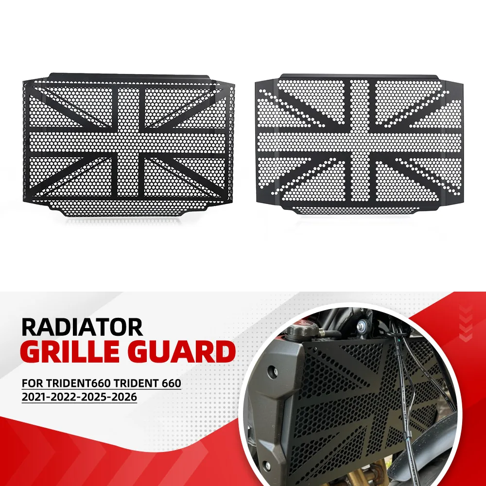 

Motorcycle Accessories For Trident660 TRIDENT 660 2021-2022-2023-2024-2025-2026 Radiator Grille Guard Protector Cover TRIDENT660