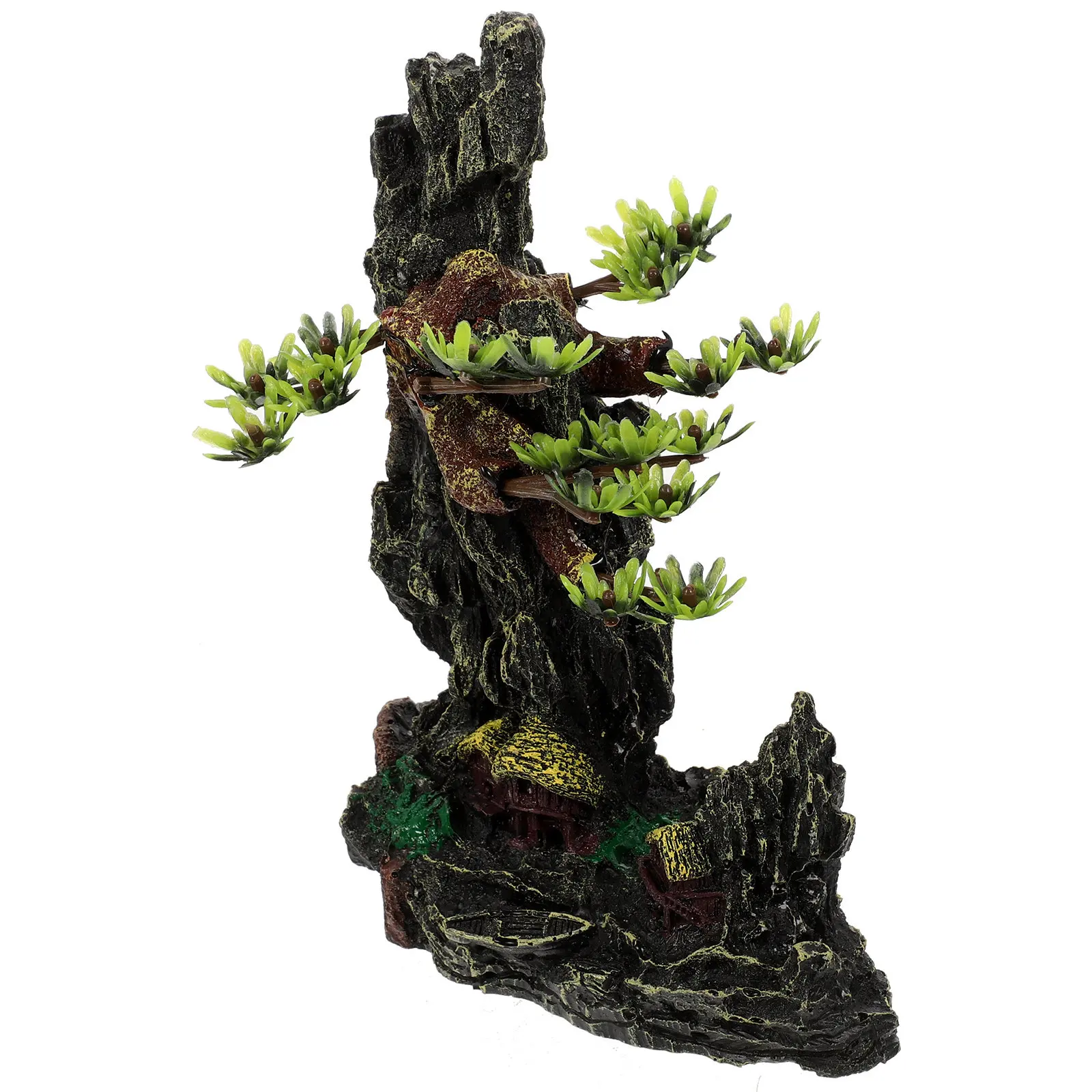 Artificial Resin Tree Branches for Terrariums, Reptile Habitat Decor, Bearded Dragon Climbing Accessories