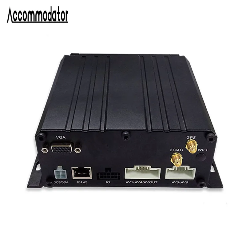 GPS 4G 8 canali AHD 1080P HDD SD Card DVR Mobile per veicolo auto rimorchio camion Taxi scuolabus