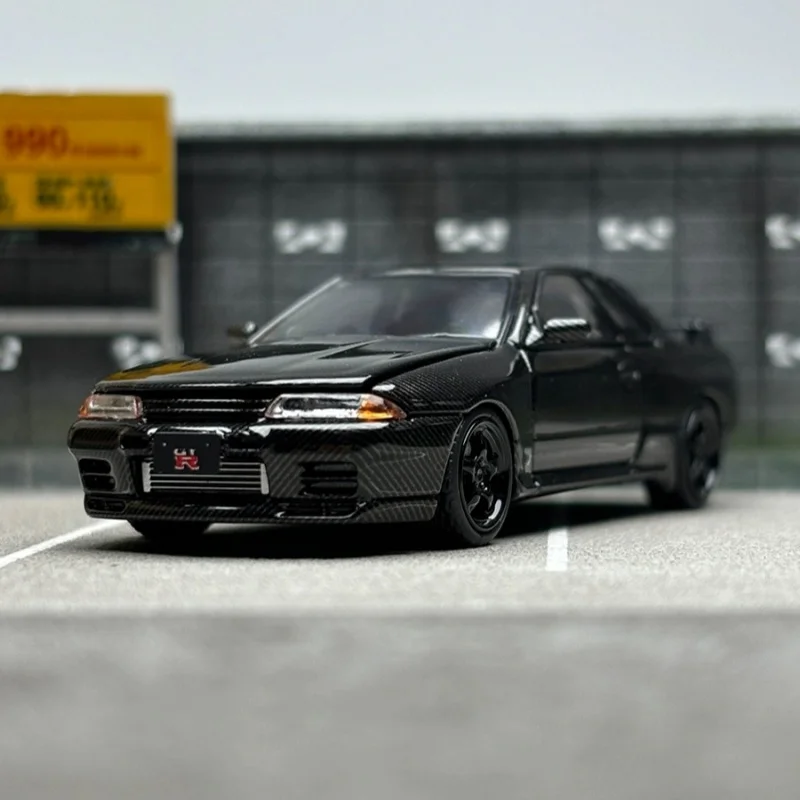 Focal Horizon Limited 1/64 R32 Skyline GT-R Open Cover Nismo S-Tune Simulation Collection Alloy car model