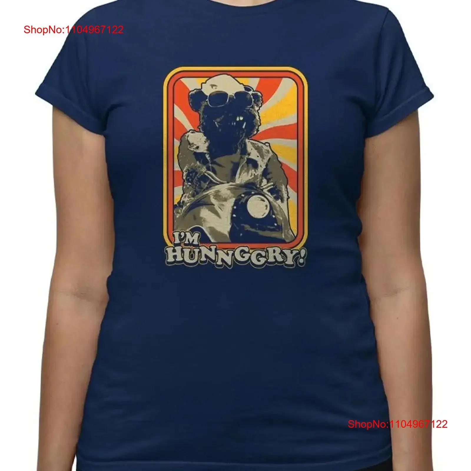 

Женская футболка Emmet Otter в стиле ретро с голодными животными, винтажная стильная модная стильная универсальная дышащая дизайнерская одежда с графикой