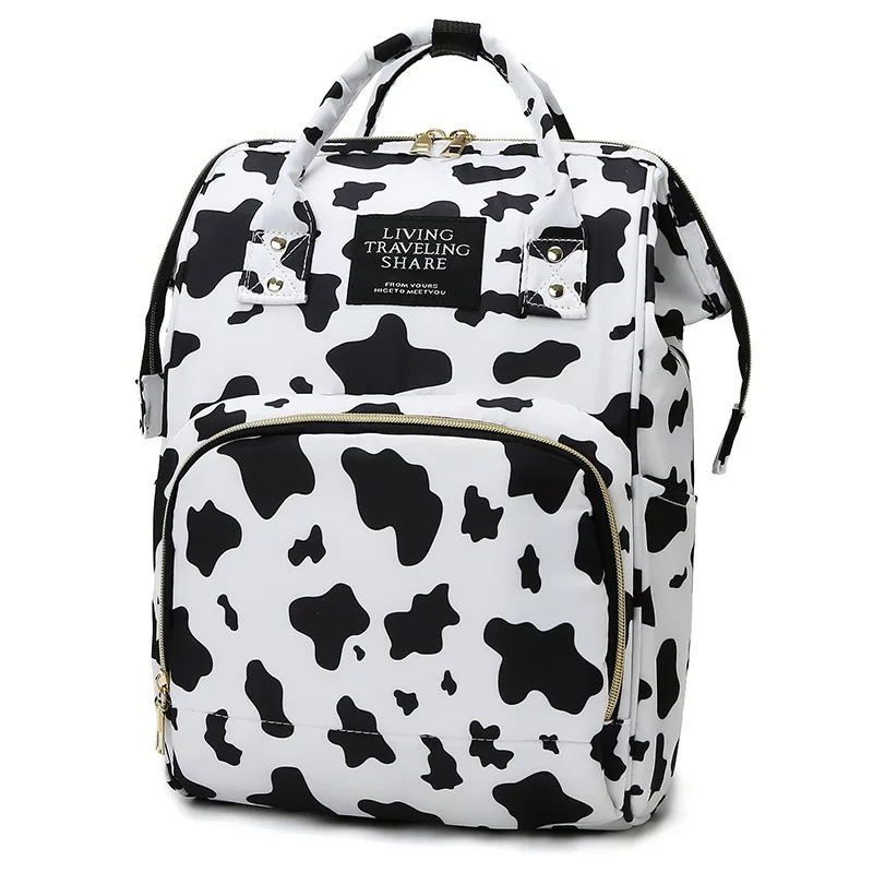Water repellent Large Capacity Portable Baby Changing Station With Baby Stuff Organizer School Bag Casual Shoulder Bag Backpack