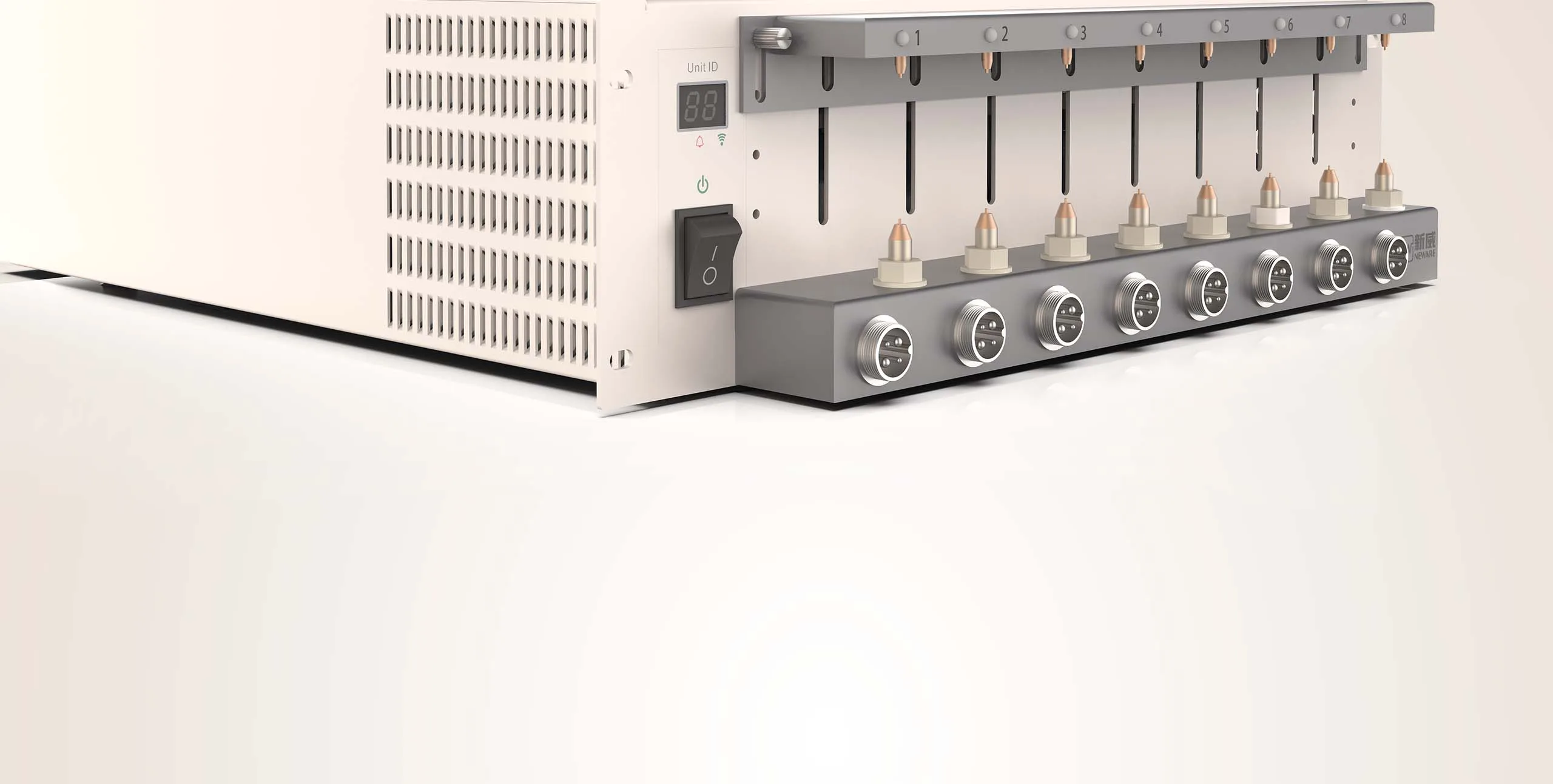 8 Channel 5V1A 2A 3A 6A  Cylindrical Cell 18650 26650 Li Battery Analyser Battery Capacity Discharger Tester Testing Machine