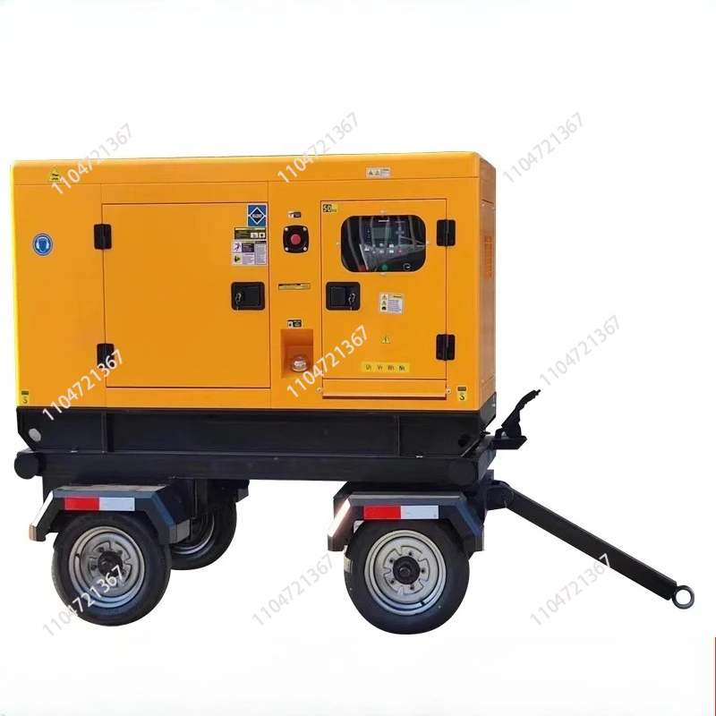 

Silent Trailer Diesel Generator 3KW 5KW 6KW 7KW 8KW 10KW 12KW 15KW Trailer Silent Diesel Generator