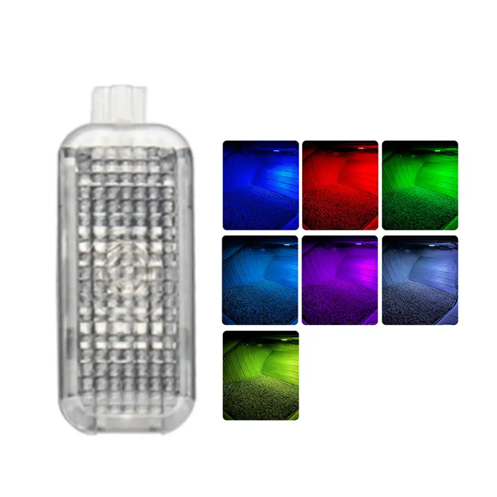مصباح مقعد LED لمقصورة الأمتعة ، مصباح Footwell للسيارة لأودي A1 ، 8X ، A4 ، B7 ، B8 ، B9 ، A5 ، A6 ، C5 ، C6 ، C7 ، A7 ، A8 ، TT ، q3 ، 8U ، Q5 ، A8 ، Q7
