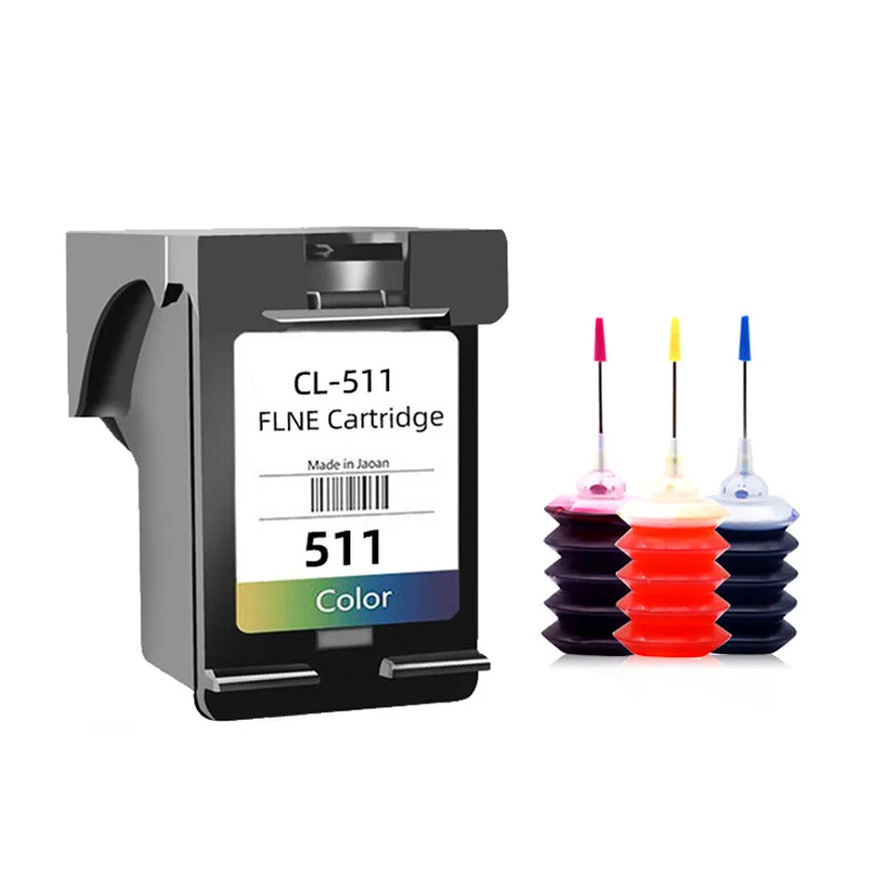 PG510 CL511 PG 510XL CL 511XL PG-510 LC-511 Refillable Ink Cartridge for PIXMA IP2700 MP230 MP240 MP250 MP260 MP270 MP280 MP480