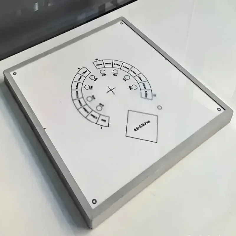 Conventional film photography perspective multifunctional comprehensive test board