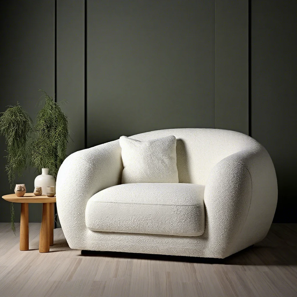 

Minimalism Master Design Linen Sofa Set Sectional Modular High Quality Customized Color Fabric for Living Room Villa