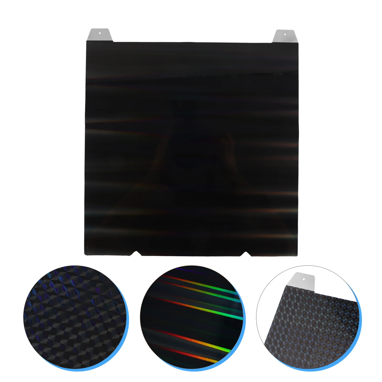 

1 set 1 Set 235X235Mm 3D Printer Platform Smooth Spring Steel Build Plate Pei Printing Bed Flexible Replacement For 3D Printer