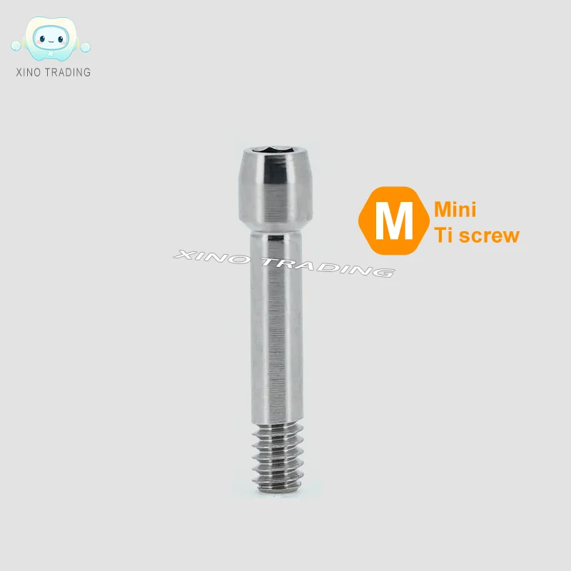 5 Stück Dental vorgefüllte Abutment-Schraube für Osstem