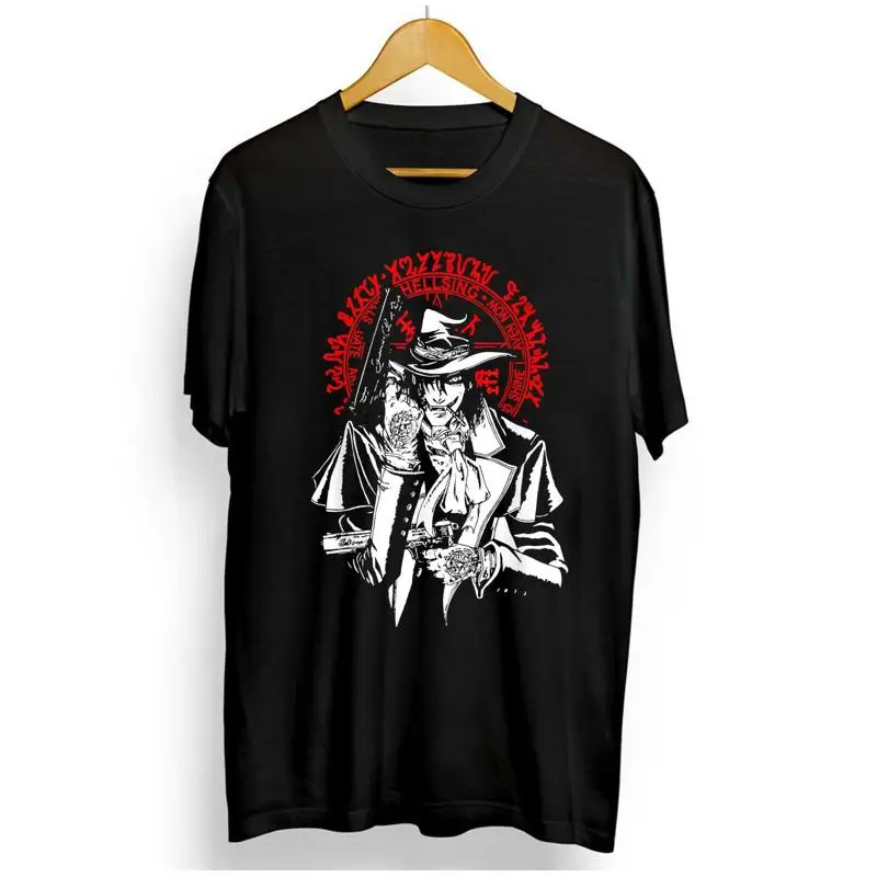 Hellsing Alucard Castlevania Ultimate Vampire Camisa de anime unisex, camiseta de manga