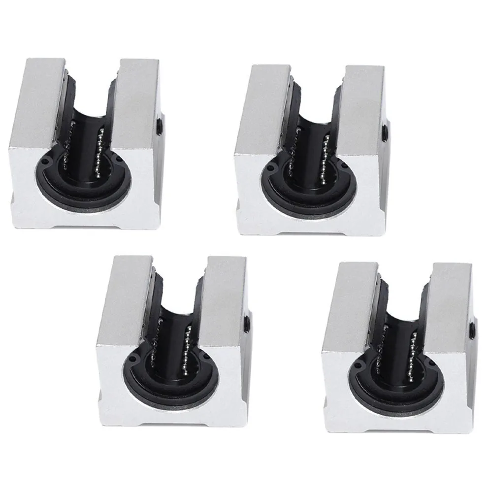 

4Pcs SBR16UU Linear Bearing Motion Pillow Slide Block For 16mm Linear Guide Rail High-selling Tool Accessories