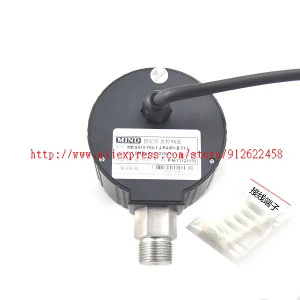 1PCS MD-S910  Intelligent Digital Vacuum Gauge Pressure Controller 24VDC 220VAC 380VAC M20*1.5 G1/4 G1/2