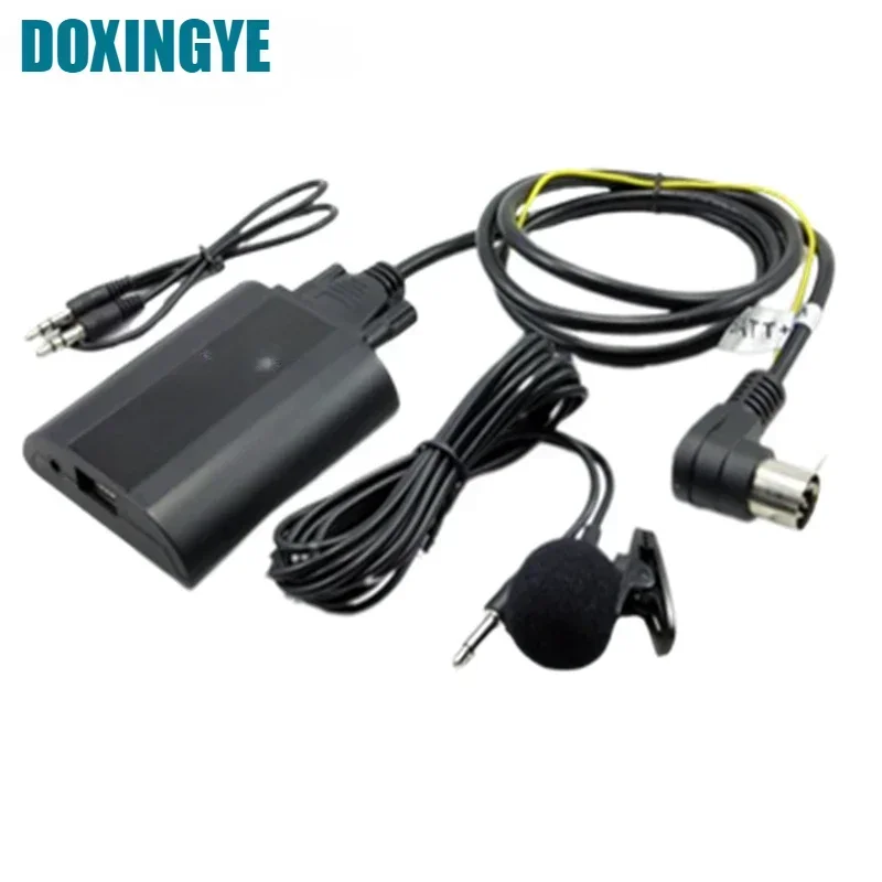 DOXINGYE USB AUX Bluetooth samochód cyfrowy muzyka zmieniarka CD Adapter samochodowy odtwarzacz MP3 dla Volvo hu-series C70 S40/60/80 V70 interfejs