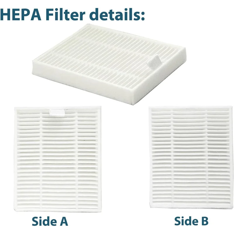 ABZA-vervangende onderdelen voor Irobot Roomba Combo 2 Essential Y051240 Hoofdzijborstelfilters Mopzakken Accessoires Onderdelen