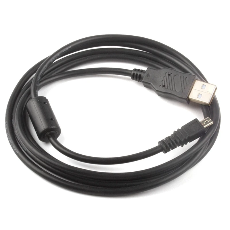 Retail USB Data Cable Camera Data Pictures Video Sync Transfer Cables Cord Wire 8Pin For Nikon/Olympus/Pentax/Sony/Panasonic