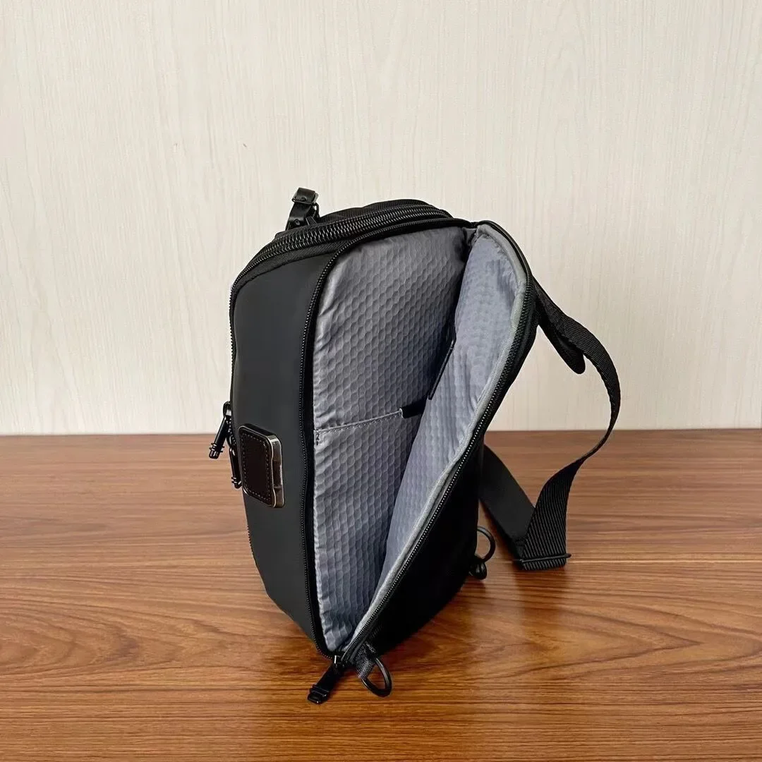 Мужская сумка для переноски на каждый день — прочный баллистический нейлон, регулируемый ремешок и компактная вместимость 3 л.