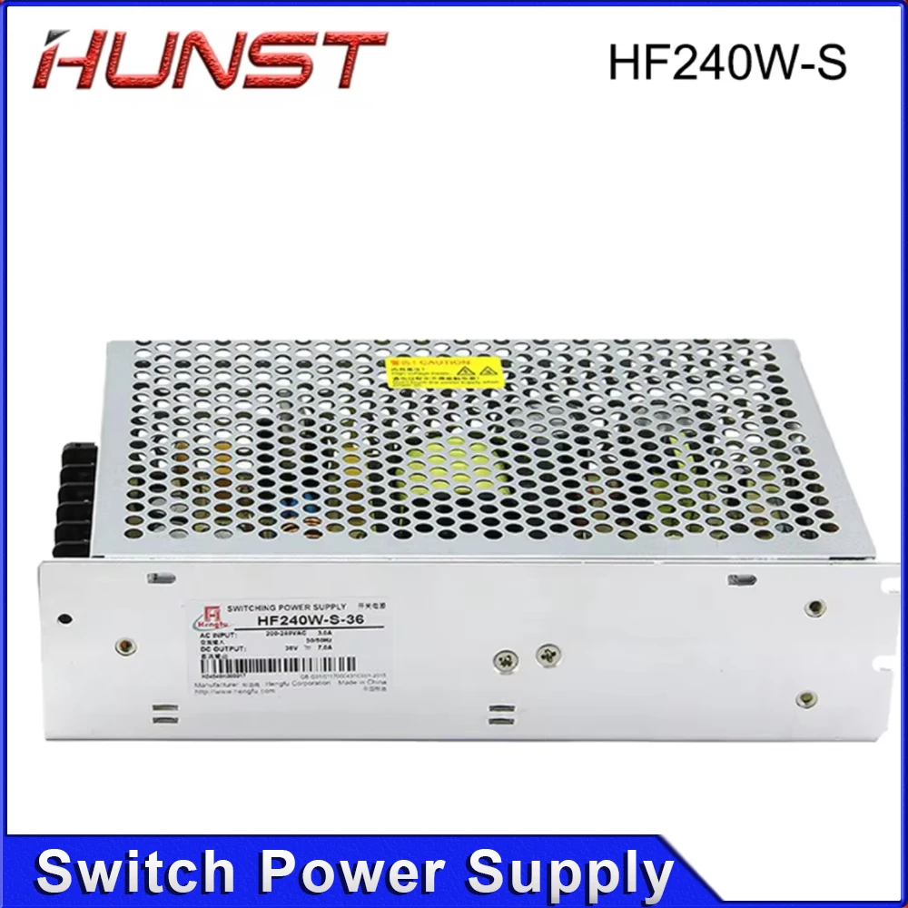 

Импульсный источник питания HUNST Hengfu HF240W-S-24 HF240W-S-36 для лазерных гравировальных станков, маркировочных станков, станков с ЧПУ.