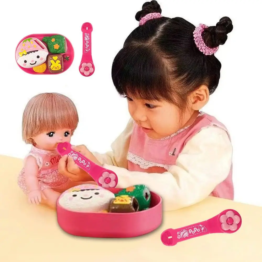 Gelatina di fragole Sushi Giocattolo per l'alimentazione alimentare Simulazione Piatto da pranzo Gioco di ruolo Giocattolo Gioco interattivo Casa da gioco giapponese Giocattoli Regalo per bambini