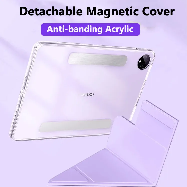 

Чехол для Huawei MatePad SE 2024 11 11,5 S 11,5 PaperMatte Pro 11 PaperMatte Pro 10,8 дюймов, прозрачный акриловый чехол с несколькими складными подставками