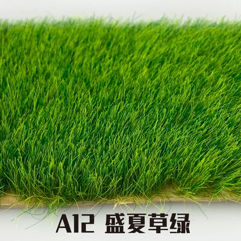 30G 7-11MM Static Grass Tuft Needle Grass Powder Diy Model Making Military Scene for HO N Scale Railway Train Layout/Diorama