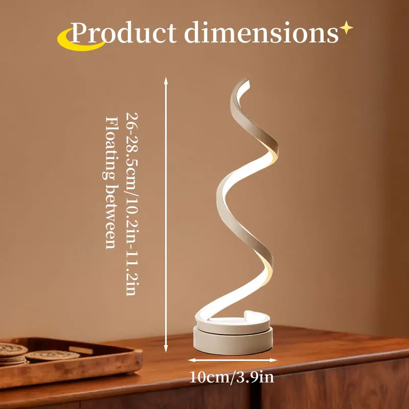 Artistic Modern Minimalist Table Lamp - Creative Night Light for Bedroom, Bar, and Desk with Ambience Design