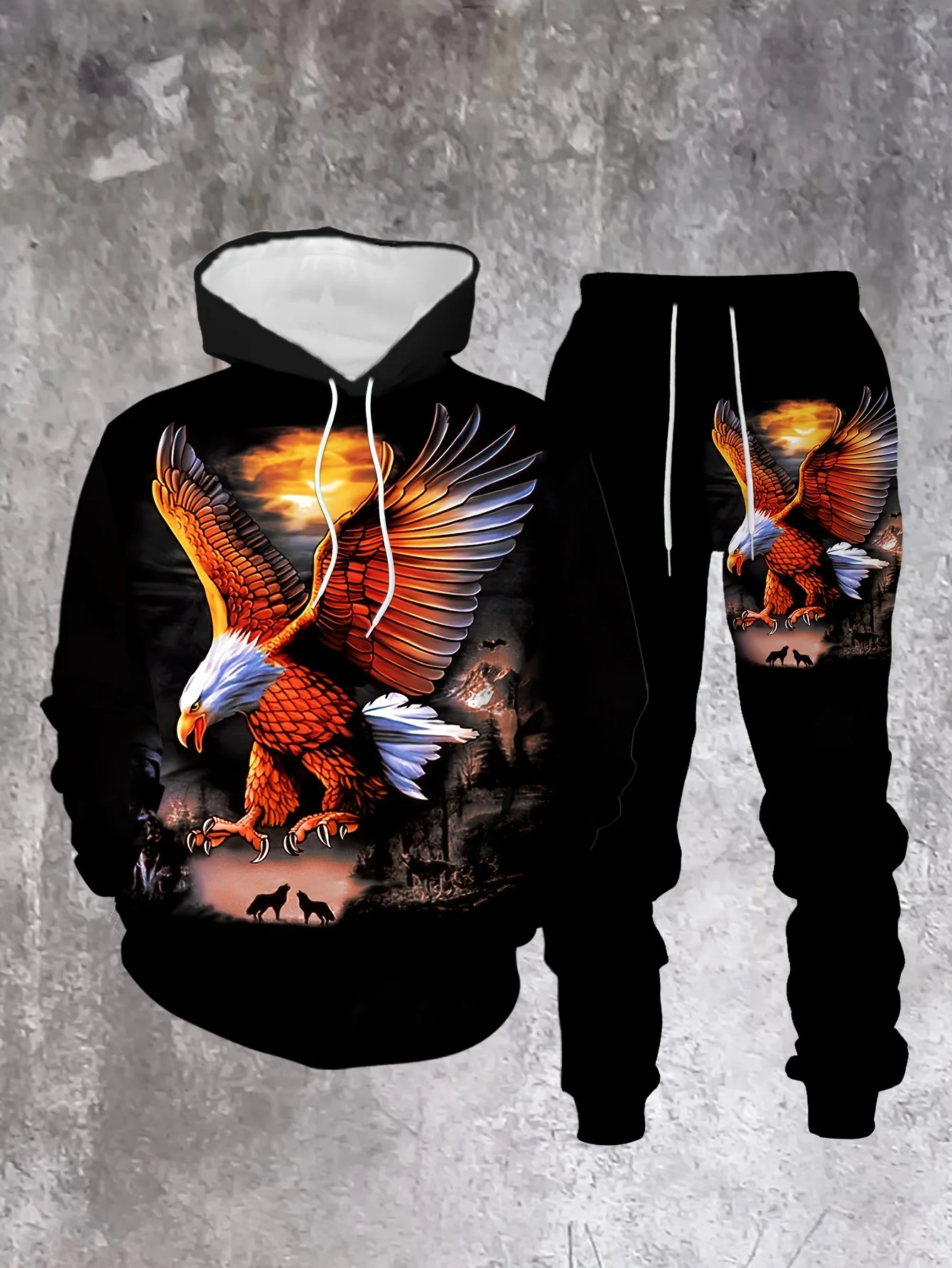 

The new spring/fall hoodie is a comfortable and casual suit for men's everyday loose casual hoodie suits clothes for men