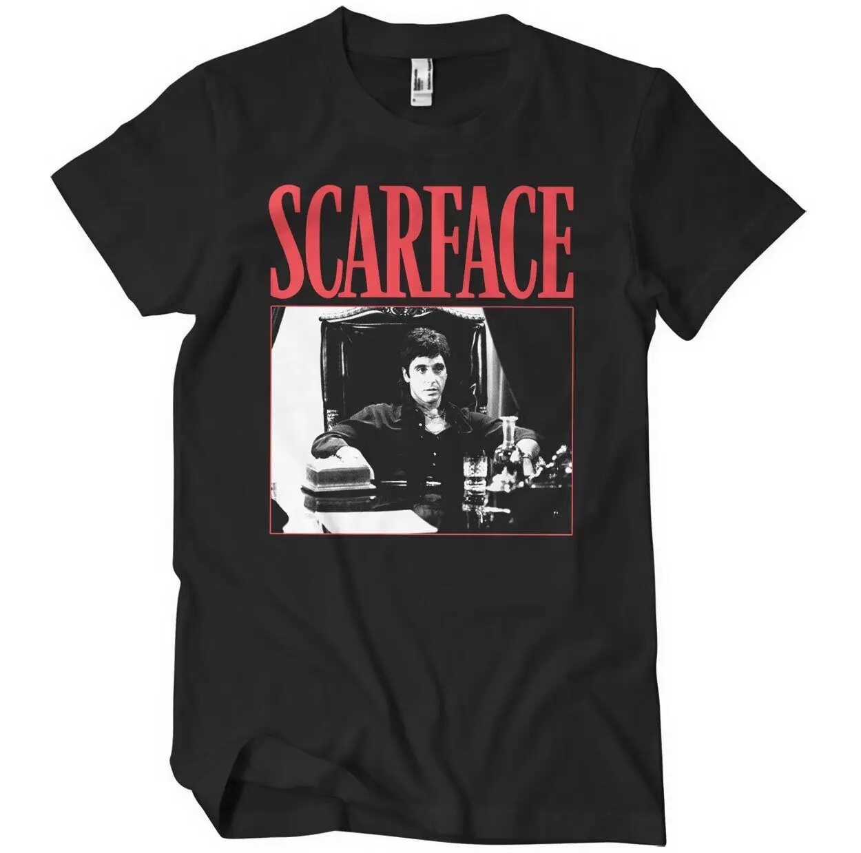 Scarface Tony Montana - The Power Official Tee T-Shirt Mens