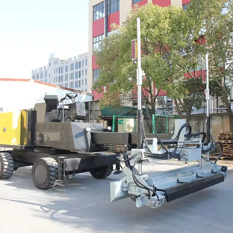 Ride On Laser Screed Machine Heavy Load Concrete Laser Leveling Equipment