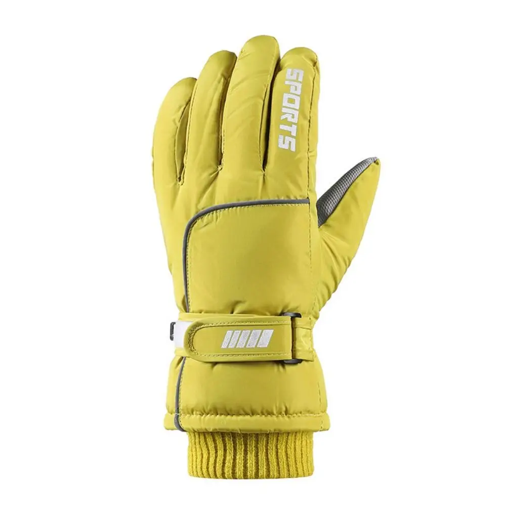 Nouveau Oxford hiver gants chauds écran tactile Pu gants de Ski en plein air imperméable coupe-vent Plus velours épais gants femmes