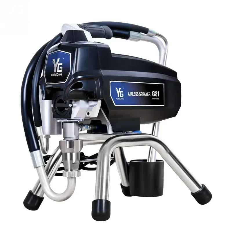 Latex Paint Spraying Machine, G81 Electric 490, Brushless Electric Paint Spraying Machine With CE Airless Paint Spraying Machine
