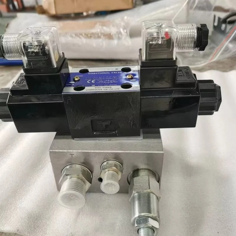 Électrovanne directionnelle hydraulique, vanne de commande hydraulique avec siège de valve