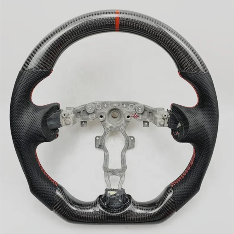 

AUTO RACING CAR STEERING WHEEL FOR NISSAN 370Z 350z FX35 GTR R35 MODIFICATION CARBON FIBER STEERING WHEEL