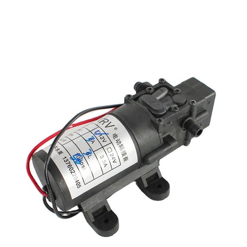 OEM Self-priming Fresh Water Sprayer Pump 12V 3L Diaphragm Pump with Pressure Switch for RV Parts and Accessories
