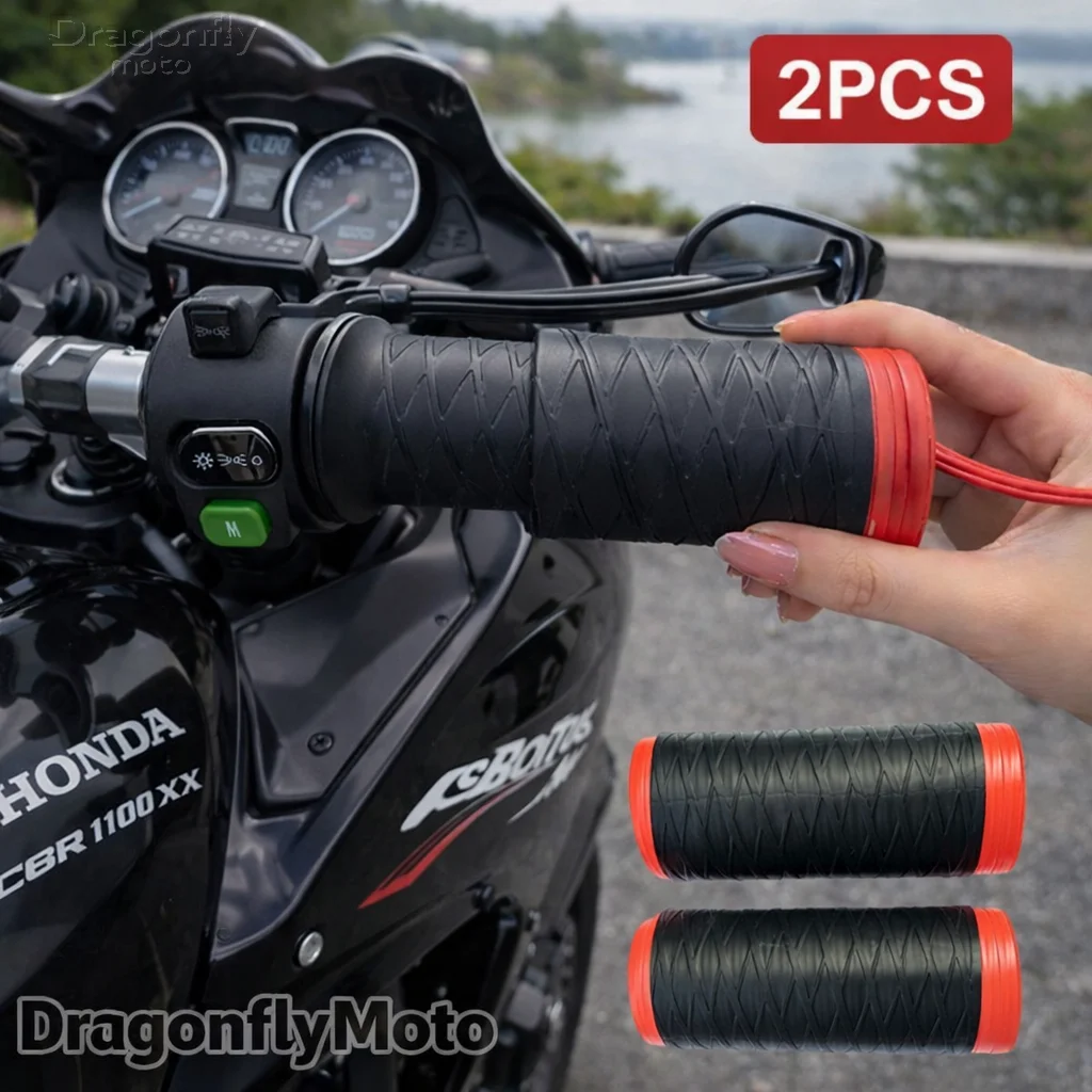 

Силиконовые чехлы на руль мотоцикла для HONDA CBR 1100 XX CBR 1100XX 1996-2008 2005 2006 2007, самосжимающиеся, нескользящие
