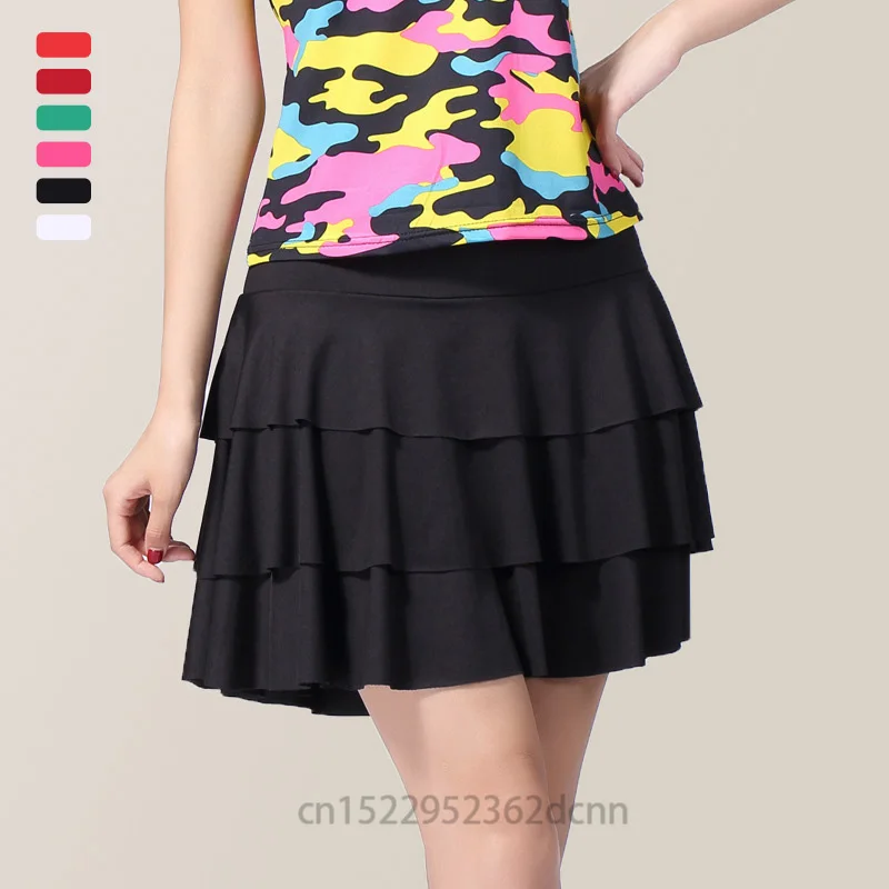 

Танцевальная юбка с высокой талией, женская квадратная танцевальная юбка, футболка, юбка-тортик, юбка для матросских танцев