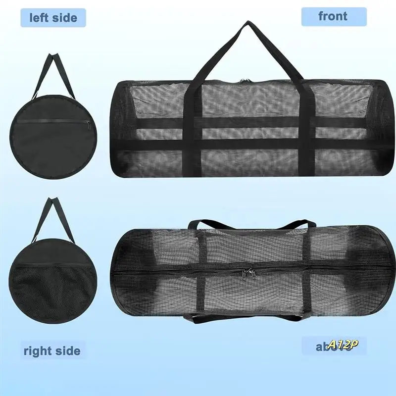 

Professional Mesh Duffel Bag For Scuba Diving, Quick-Dry System For Football Gear