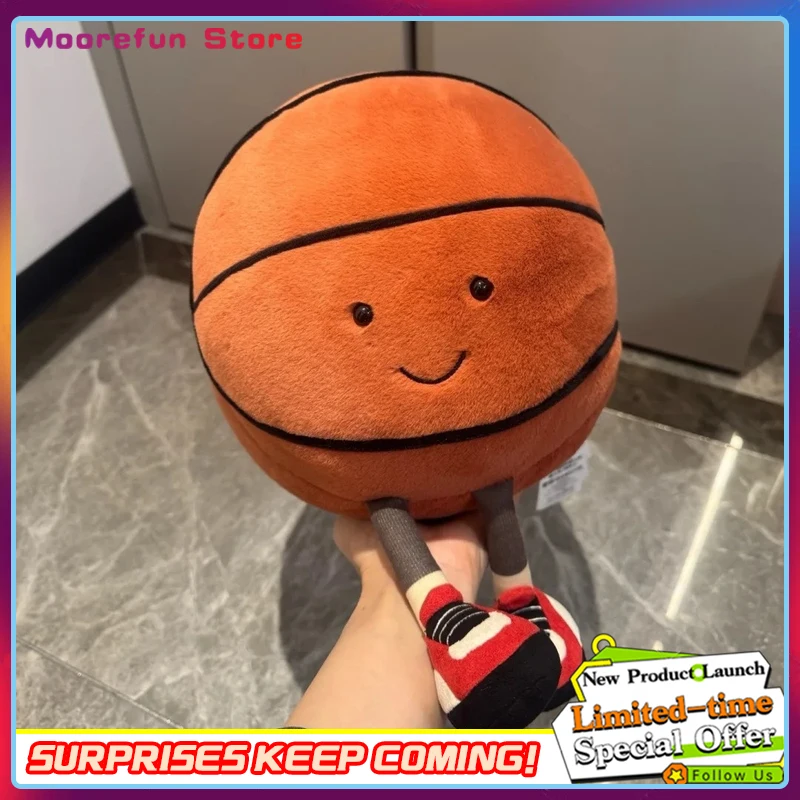 

【In Stock】Jellycat Fun Sport Basketball Plush Toy Comforting Toy Children'S Figurines And Dolls As Birthday Gifts Toy