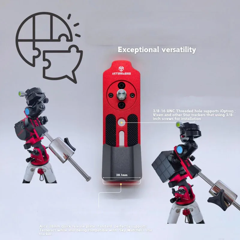 Equatorial installation balance function multifunction maximum payload 20kg star tracker