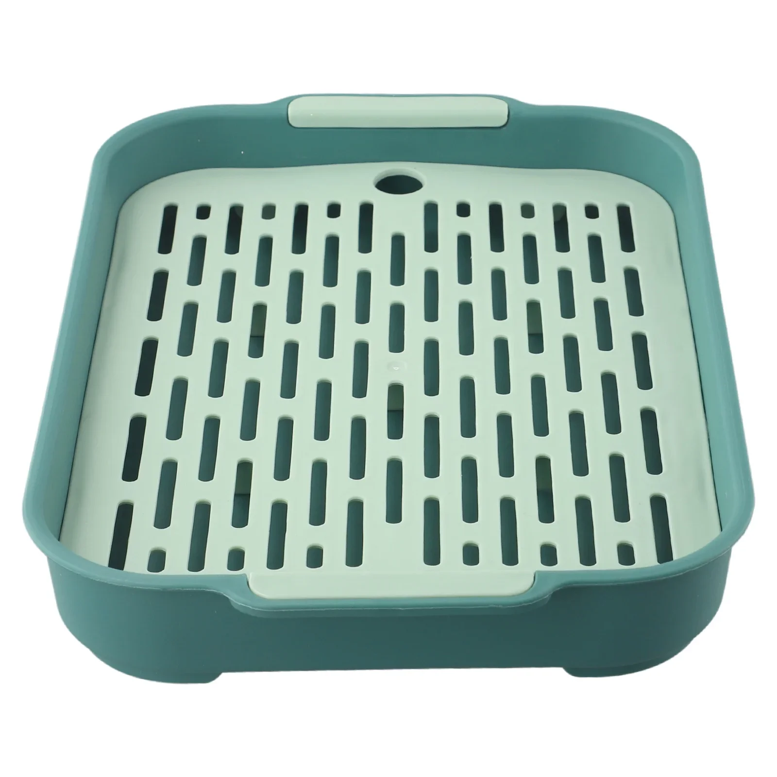 Rabbit Litter Box Small Pet Toilet Tray Rabbit Guinea Pig Litter Tray Toilet Box Water Cup Drain Tray Drinking Accessories New