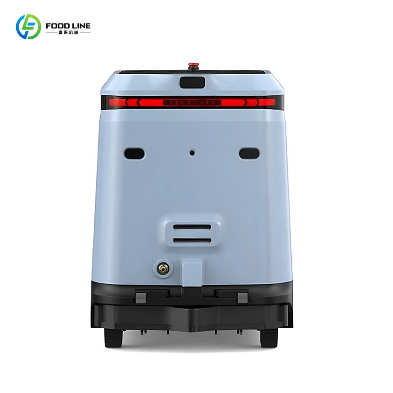 Custom Industrial Outdoor Cleaning Robot, Intelligent Automatic Floor Cleaner for Factory Yard and Commercial Public Areas